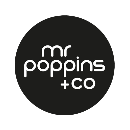 Mr Poppins+Co logo