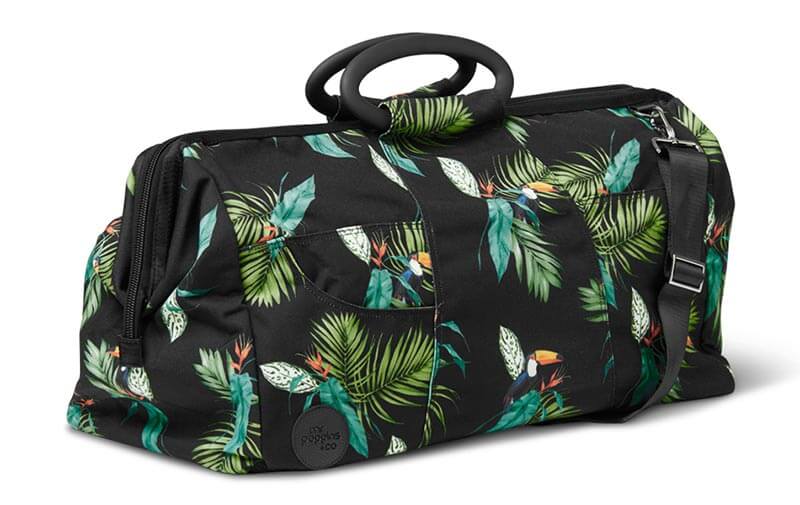 Side view of toucan leisure and travel bag