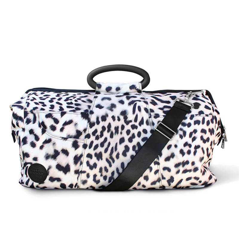 Kahoots weekender travel bag in Cheetah