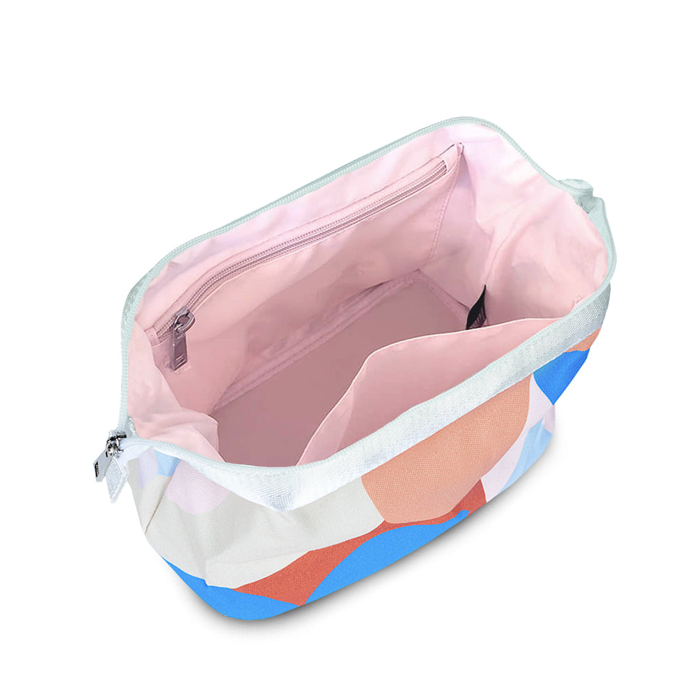 Mr Poppins+Co toiletry bag in multicolour Riviera