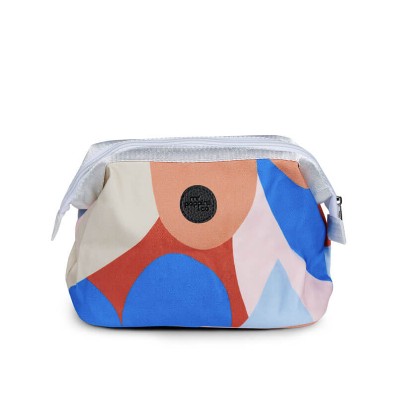 Mr Poppins+Co toiletry bag in multicolour Riviera