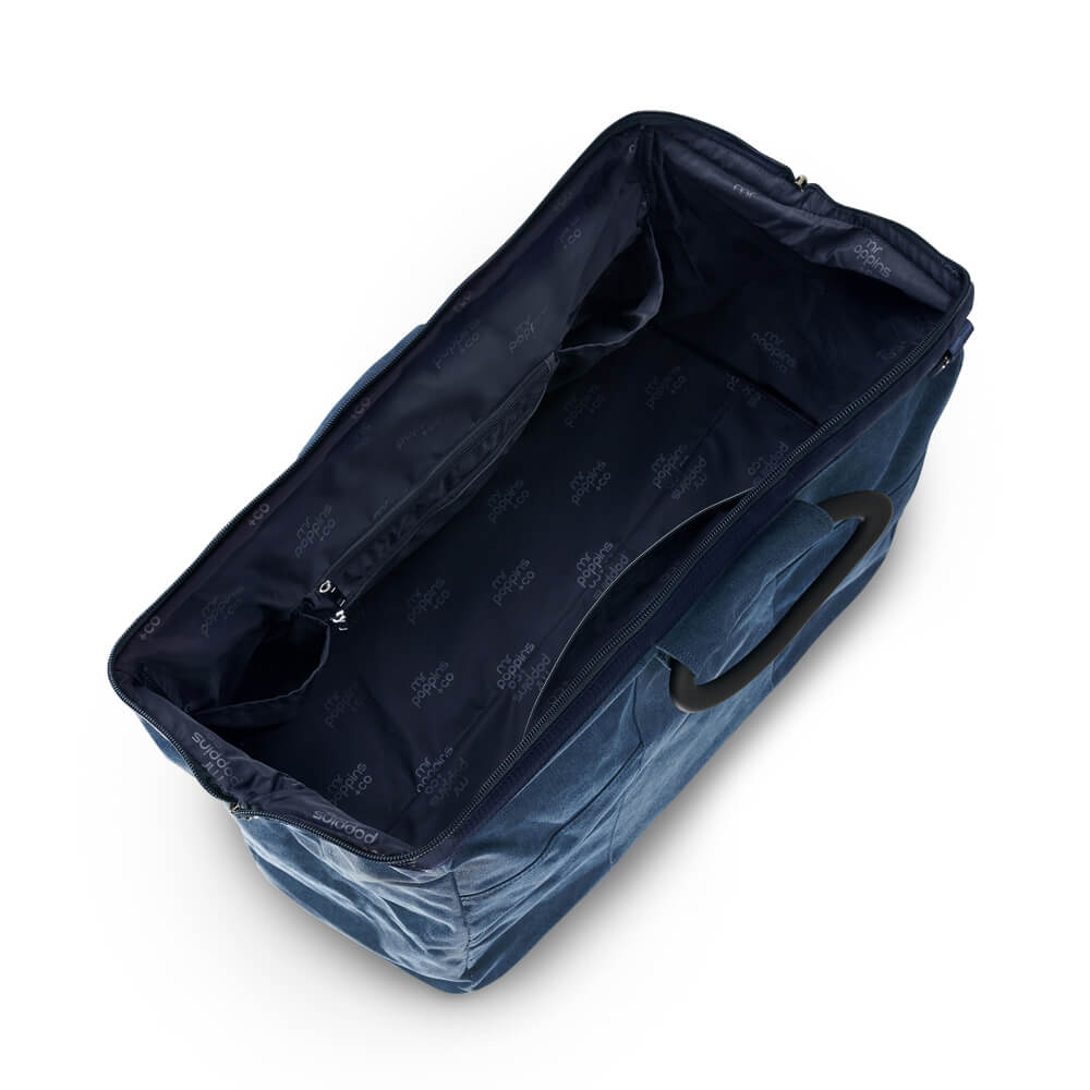 Kahoots weekender travel bag in Denim blue